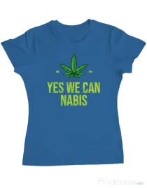 Tricou ADLER dama We can Albastru azuriu