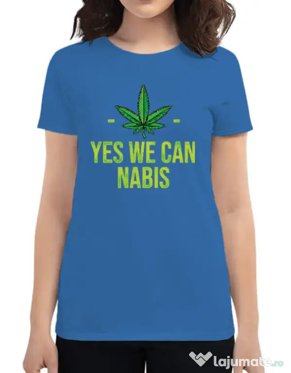 Tricou ADLER dama We can Albastru azuriu