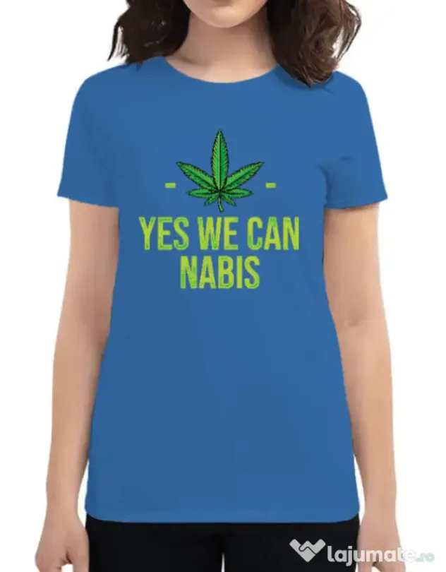 Tricou ADLER dama We can Albastru azuriu