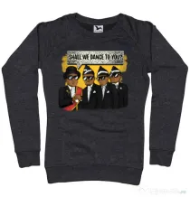 Bluza ADLER dama Dance meme Negru melanj