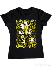 Tricou ADLER dama Symbolism Negru