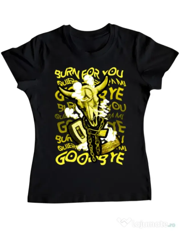 Tricou ADLER dama Symbolism Negru
