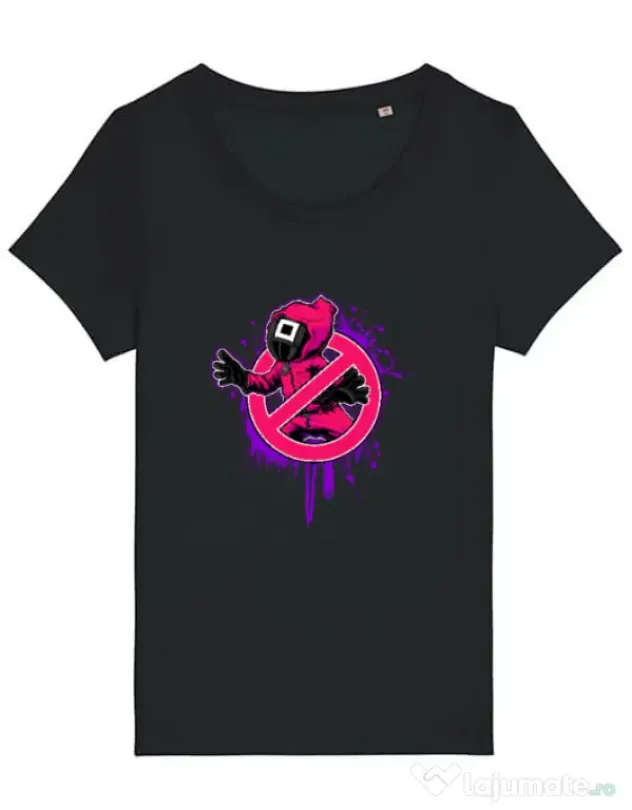 Tricou STANLEY STELLA dama Squid Game 2 Negru
