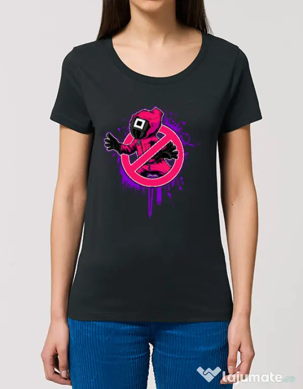 Tricou STANLEY STELLA dama Squid Game 2 Negru
