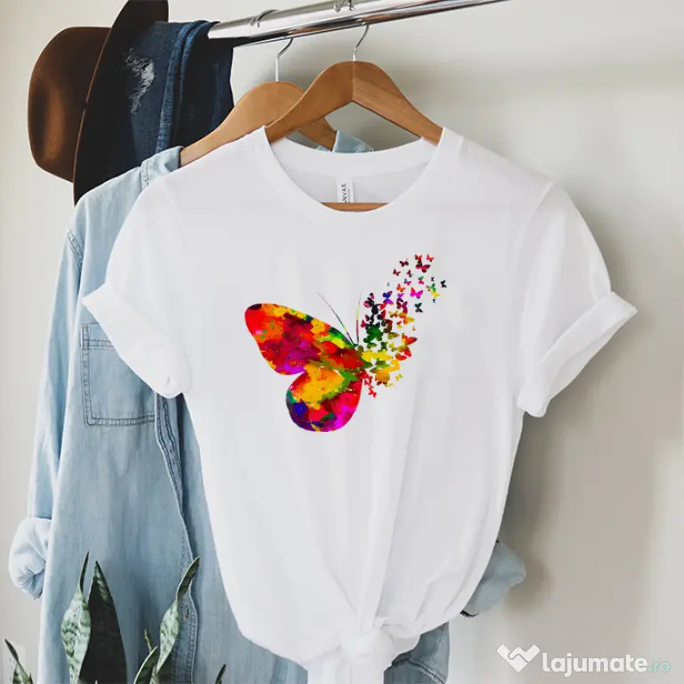 Tricou STANLEY STELLA dama Abstract Butterfly
