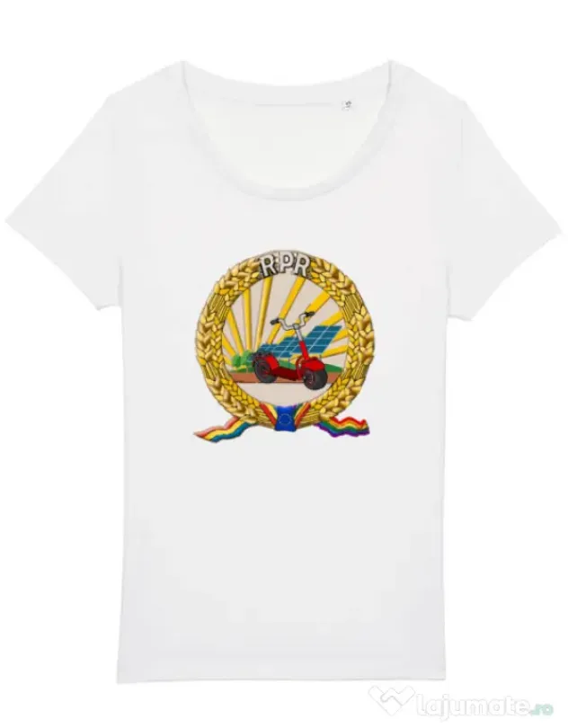 Tricou STANLEY STELLA dama REPER Alb