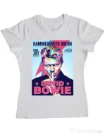 Tricou personalizat dama David Bowie Alb