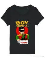 Tricou STANLEY STELLA dama Boy Wonder Negru