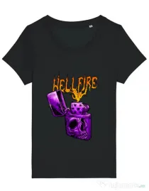 Tricou STANLEY STELLA dama HELLFIRE Negru