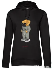 Hanorac dama cu gluga New normal style Negru