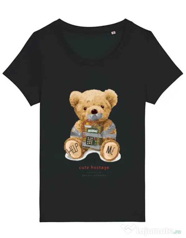 Tricou STANLEY STELLA dama Cute hostage Negru