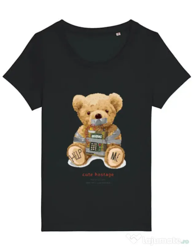 Tricou STANLEY STELLA dama Cute hostage Negru