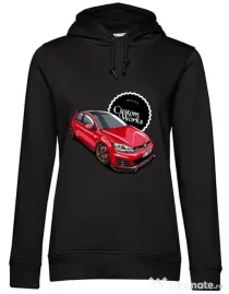 Hanorac dama cu gluga Izabela - MK7 GTD vers.2 Negru