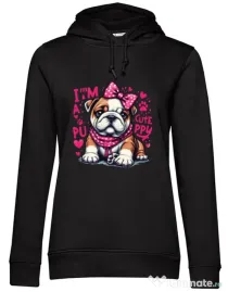 Hanorac dama cu gluga BULLDOG 04 Negru