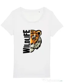 Tricou STANLEY STELLA dama WildLife Alb