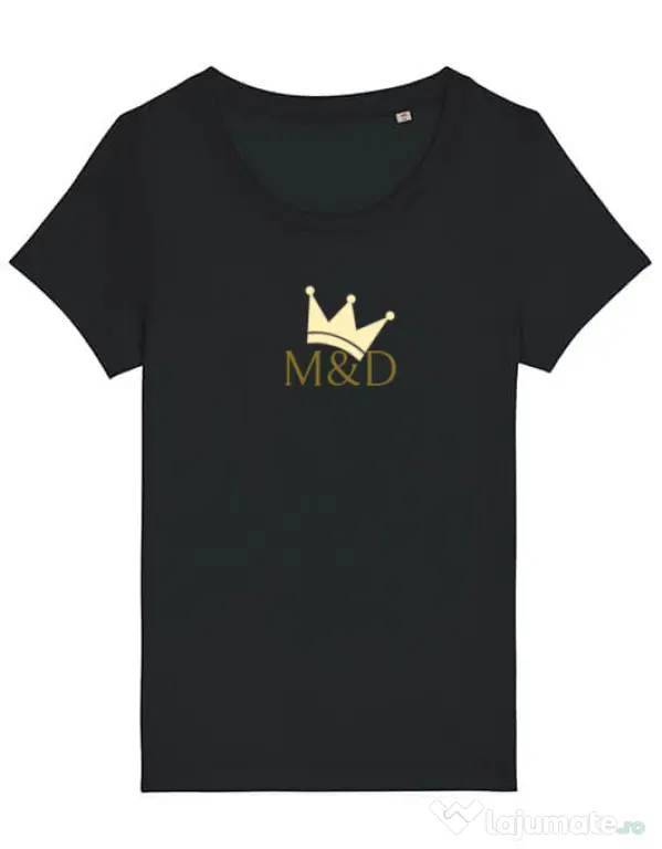 Tricou STANLEY STELLA dama M&D QUEEN Negru