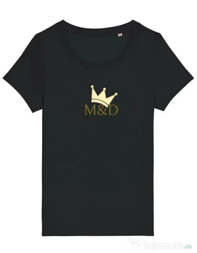 Tricou STANLEY STELLA dama M&D QUEEN Negru