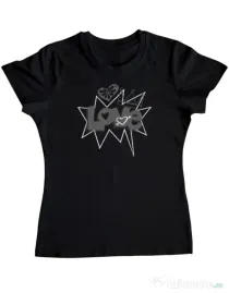 Tricou personalizat dama LOVE Negru