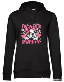 Hanorac dama cu gluga BULLDOG 13 Negru