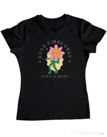 Tricou personalizat dama M&D 29 Negru