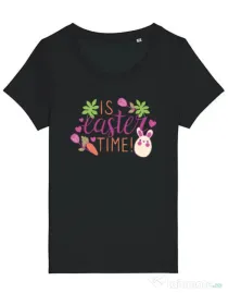 Tricou STANLEY STELLA dama IS EASTER TIME Negru