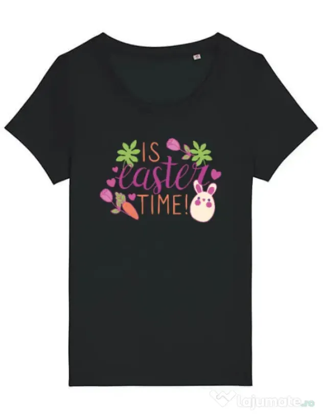 Tricou STANLEY STELLA dama IS EASTER TIME Negru