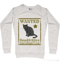 Bluza ADLER dama Wanted cat Migdala melanj