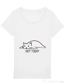 Tricou STANLEY STELLA dama Not today Alb