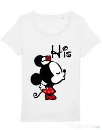 Tricou STANLEY STELLA dama His Minnie Alb