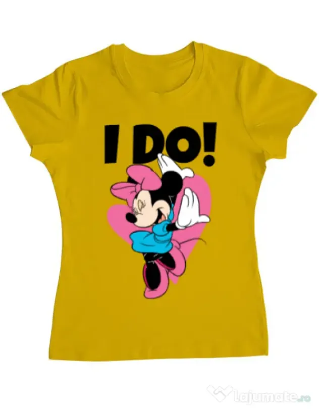 Tricou ADLER dama Matching shirts 2 Galben