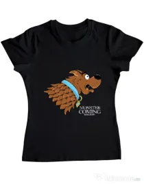 Tricou ADLER dama Monster is coming Negru