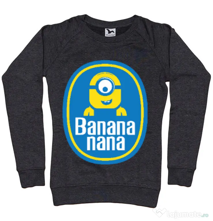 Bluza ADLER dama Bananana Negru melanj