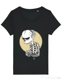 Tricou STANLEY STELLA dama Death of Grandfather Negru