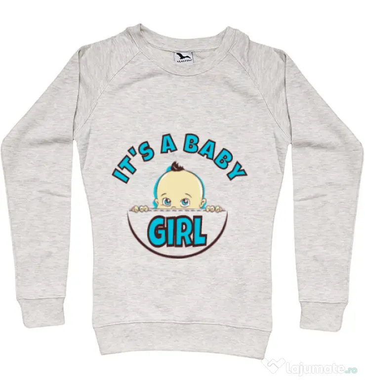 Bluza ADLER dama It’s a baby girl Migdala melanj