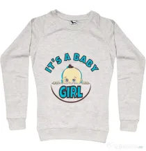 Bluza ADLER dama It’s a baby girl Migdala melanj