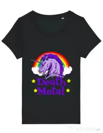 Tricou STANLEY STELLA dama Death Metal Negru