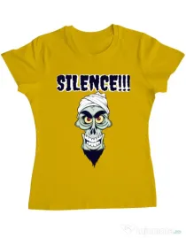 Tricou ADLER dama Silence Galben