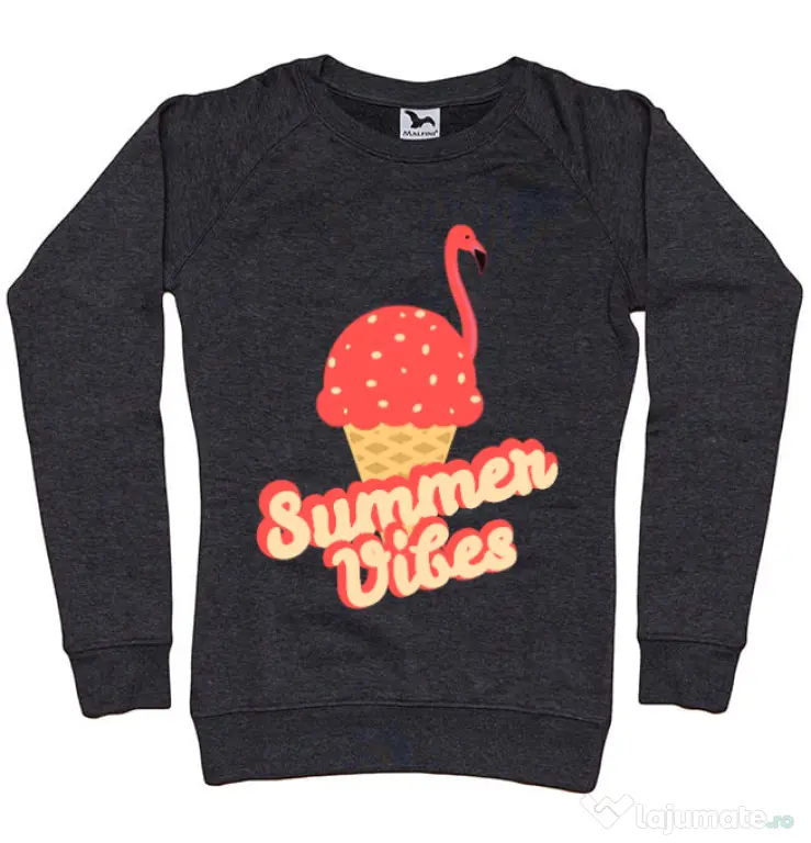 Bluza ADLER dama Summer Vibes Negru melanj