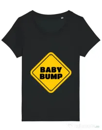 Tricou STANLEY STELLA dama Baby bump Negru