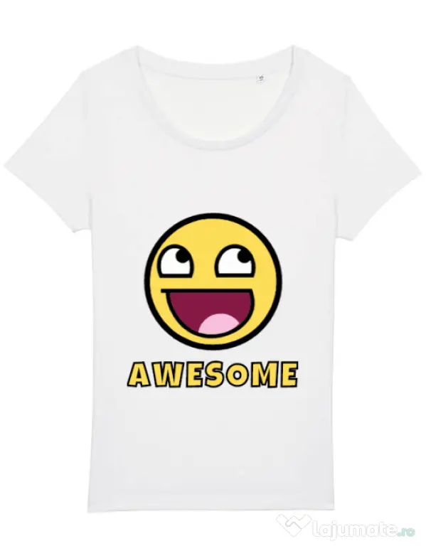 Tricou STANLEY STELLA dama Awesome Alb