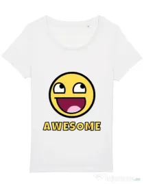 Tricou STANLEY STELLA dama Awesome Alb