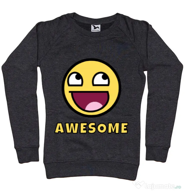 Bluza ADLER dama Awesome Negru melanj