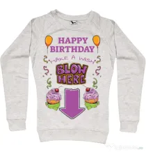 Bluza ADLER dama Make a wish Migdala melanj