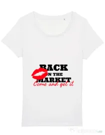 Tricou STANLEY STELLA dama Come and get it Alb