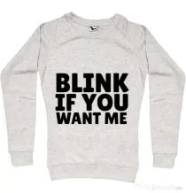 Bluza ADLER dama Blink if you want me Migdala melanj