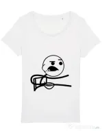 Tricou STANLEY STELLA dama Cereal Guy Alb