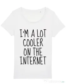 Tricou STANLEY STELLA dama Cooler on the internet Alb