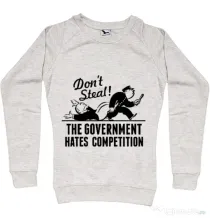 Bluza ADLER dama Don't steal Migdala melanj