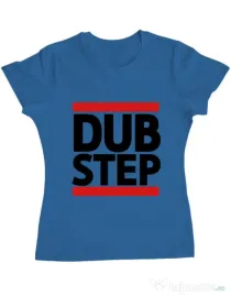 Tricou ADLER dama Dubstep Albastru azuriu