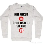 Bluza ADLER dama Am facut 18 ani Migdala melanj